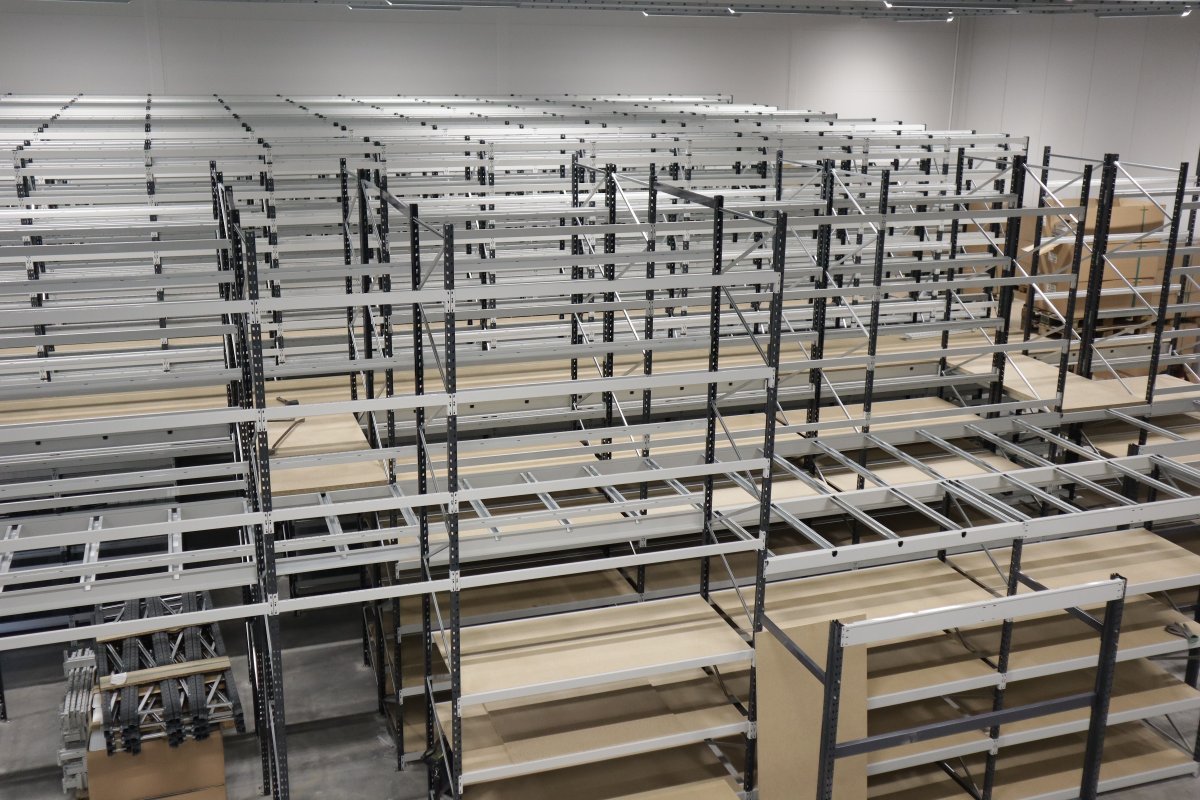 översikt över en hyllställsentresol